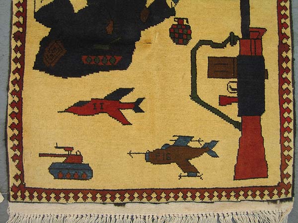 For sale: Afghan War Rug or Conflict Carpet