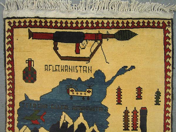 For sale: Afghan War Rug or Conflict Carpet