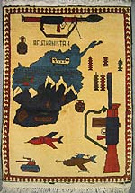 War Rug shown at Exhibition