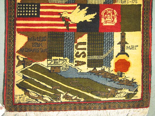 For sale: Afghan War Rug or Conflict Carpet