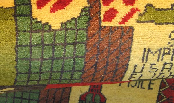 For sale: Afghan War Rug or Conflict Carpet