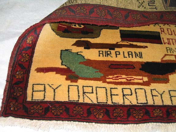 For sale: Afghan War Rug or Conflict Carpet