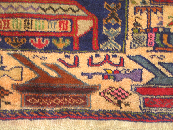 For sale: Afghan War Rug or Conflict Carpet