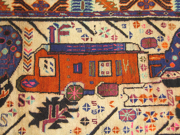 For sale: Afghan War Rug or Conflict Carpet