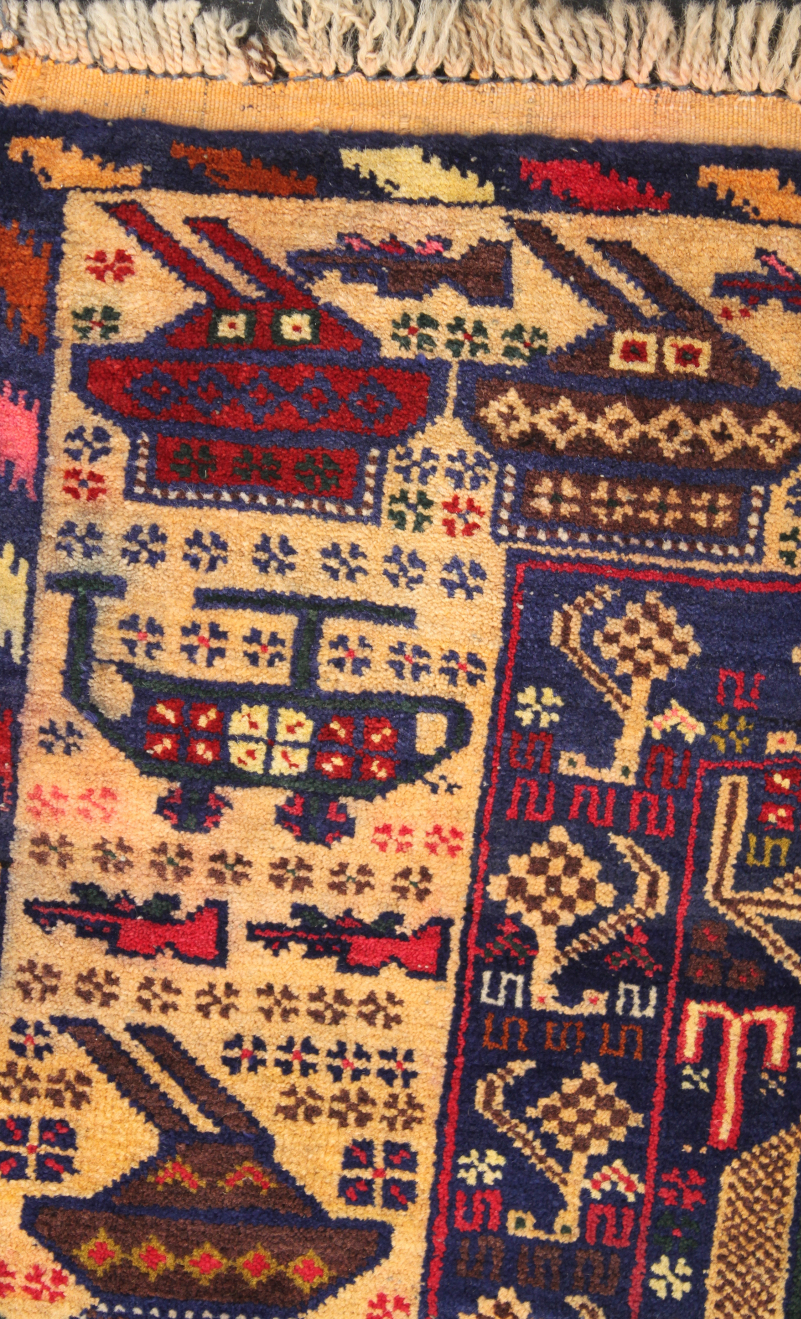 For sale: Afghan War Rug or Conflict Carpet