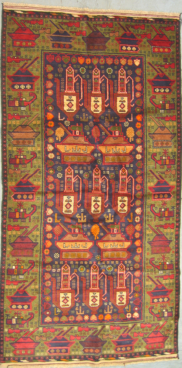 For sale: Afghan War Rug or Conflict Carpet