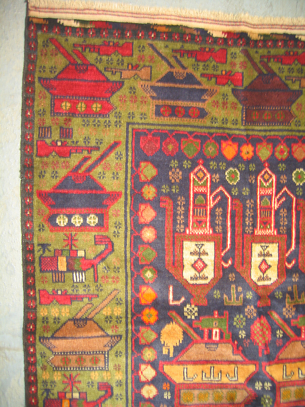 For sale: Afghan War Rug or Conflict Carpet