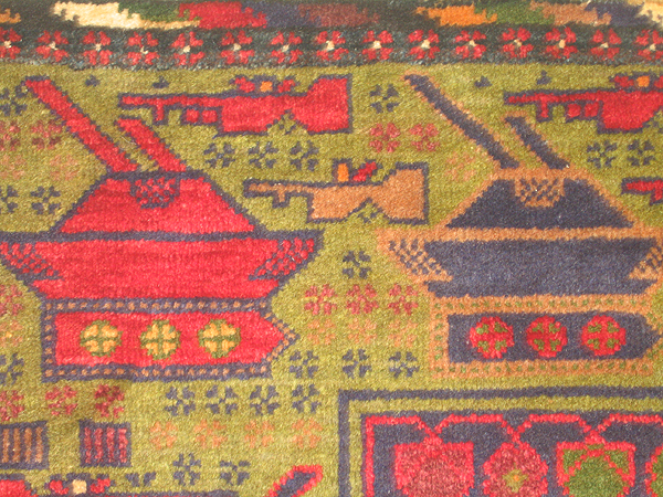 For sale: Afghan War Rug or Conflict Carpet