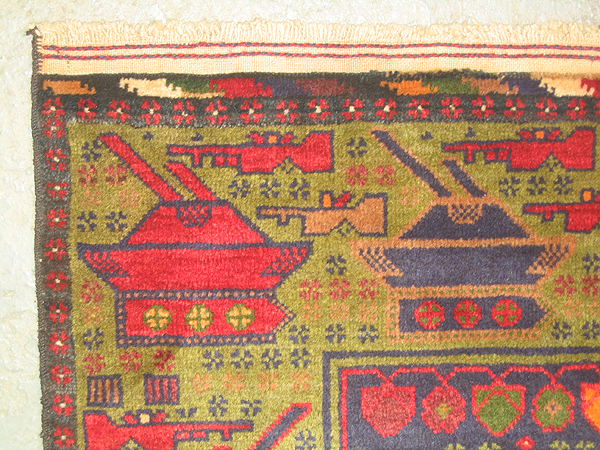 For sale: Afghan War Rug or Conflict Carpet