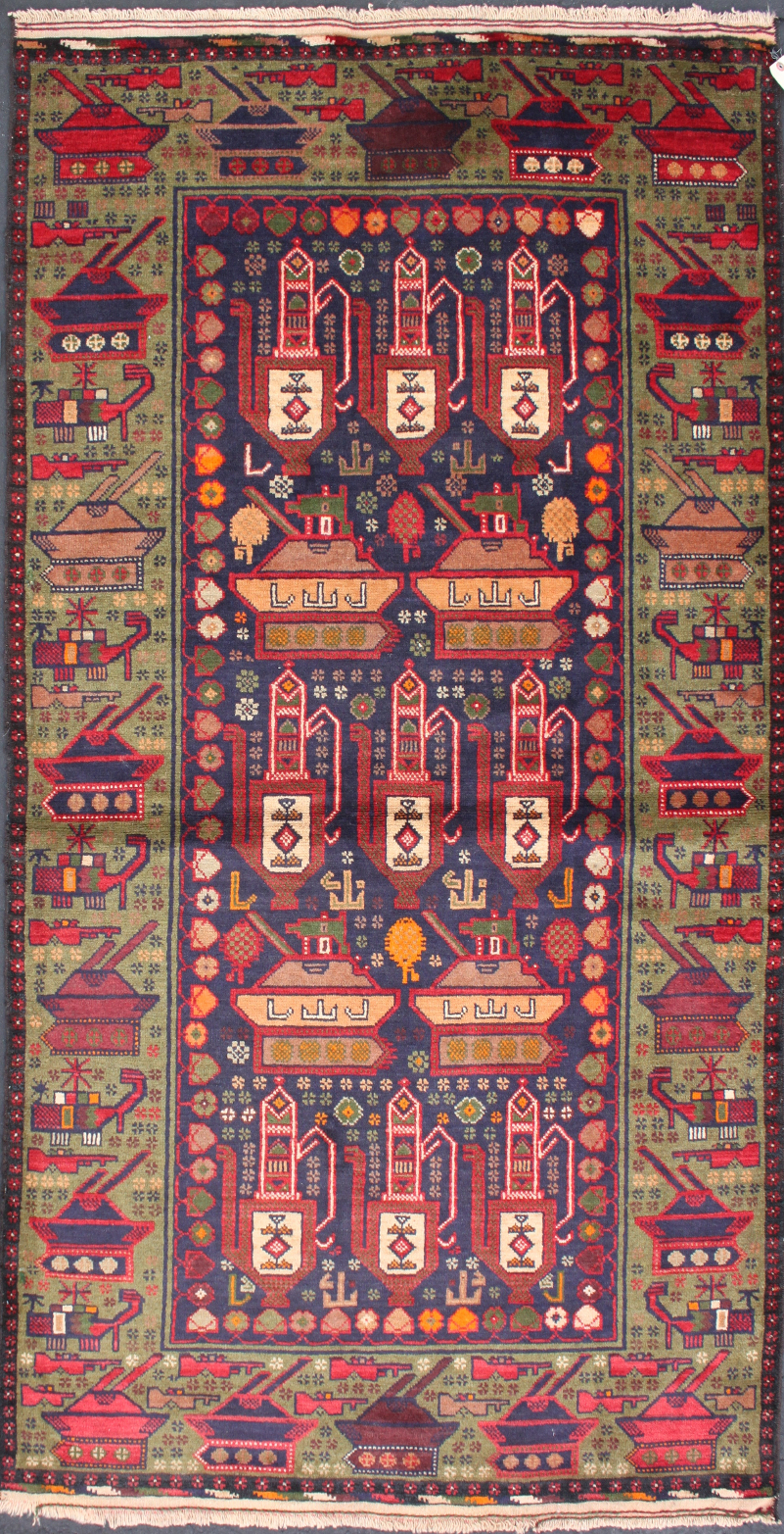 For sale: Afghan War Rug or Conflict Carpet