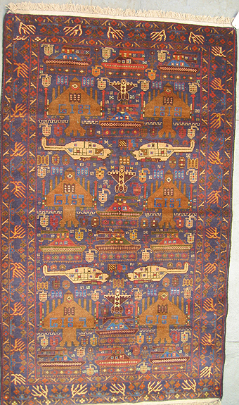 For sale: Afghan War Rug or Conflict Carpet