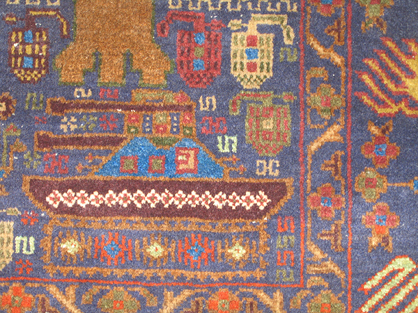 For sale: Afghan War Rug or Conflict Carpet