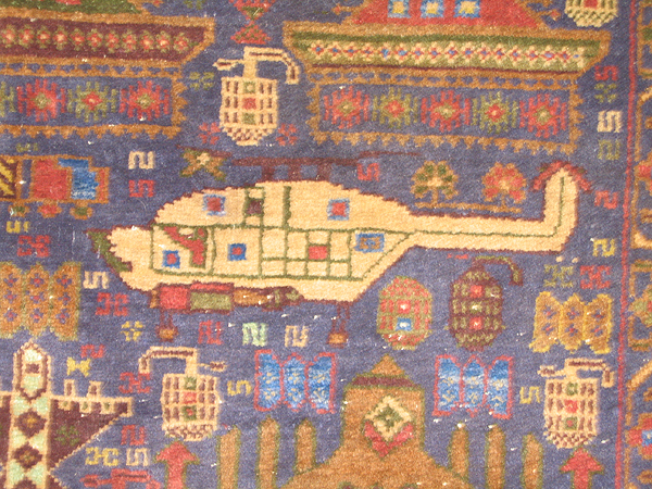 For sale: Afghan War Rug or Conflict Carpet