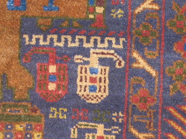 For sale: Afghan War Rug or Conflict Carpet