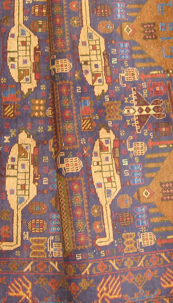 For sale: Afghan War Rug or Conflict Carpet