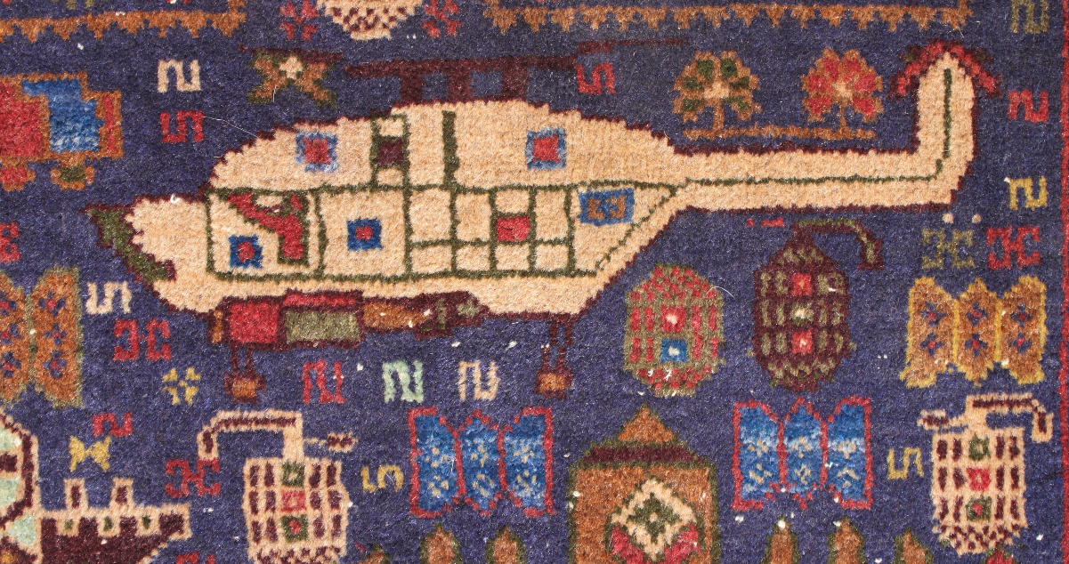 For sale: Afghan War Rug or Conflict Carpet