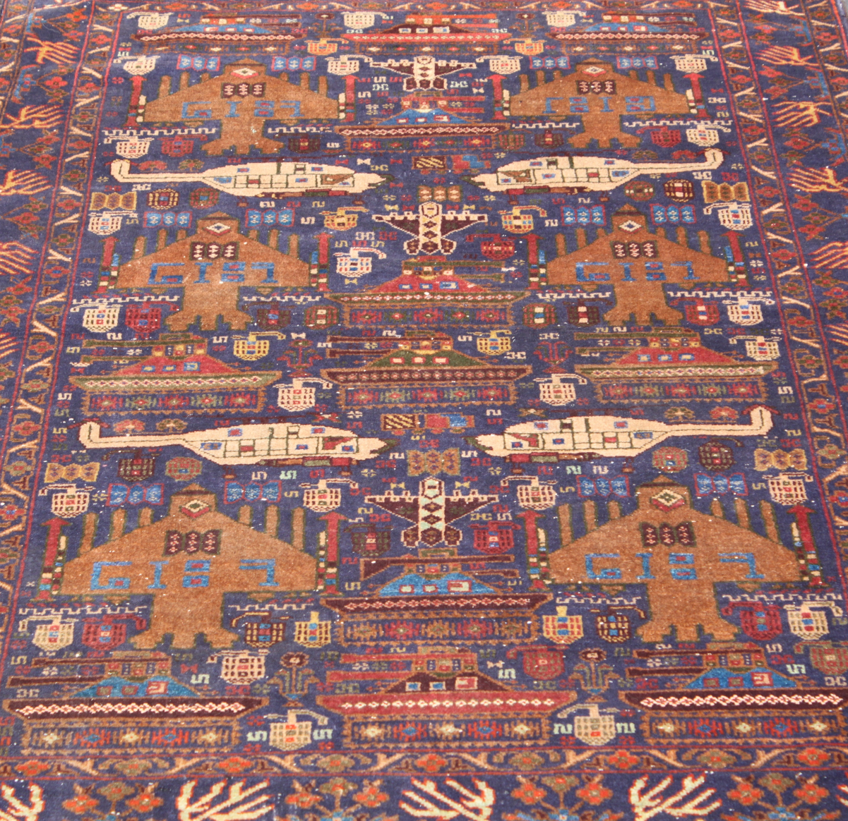 For sale: Afghan War Rug or Conflict Carpet