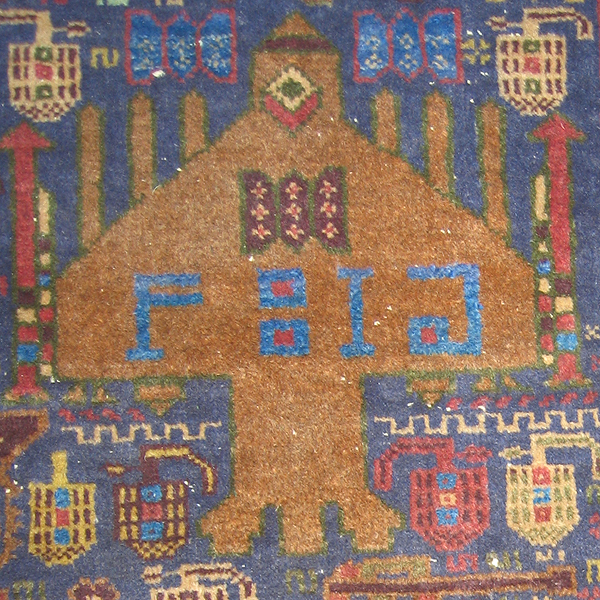 For sale: Afghan War Rug or Conflict Carpet