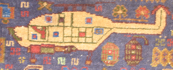 For sale: Afghan War Rug or Conflict Carpet