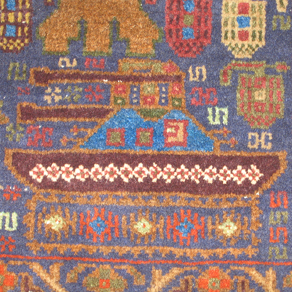 For sale: Afghan War Rug or Conflict Carpet