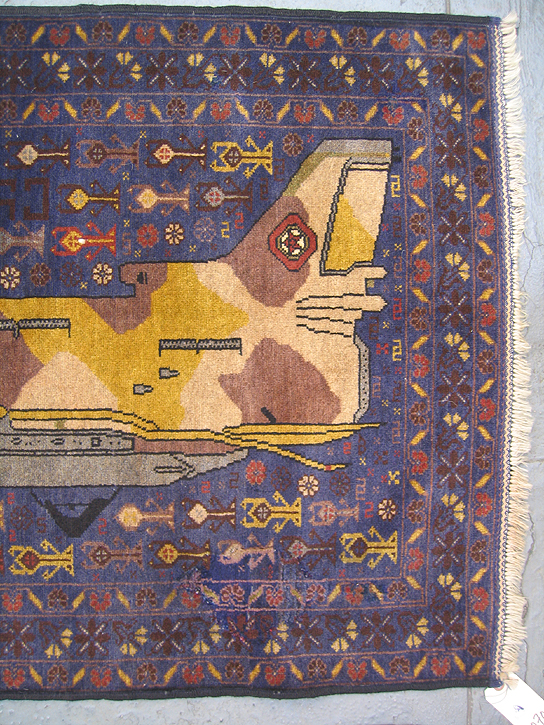 For sale: Afghan War Rug or Conflict Carpet