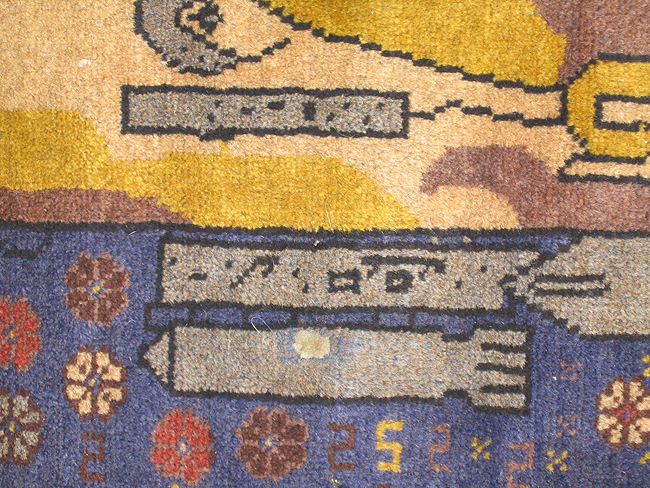 For sale: Afghan War Rug or Conflict Carpet