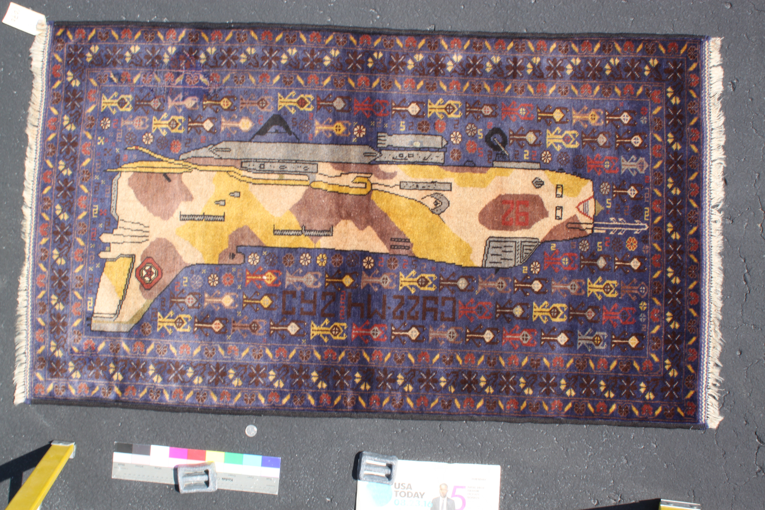 For sale: Afghan War Rug or Conflict Carpet