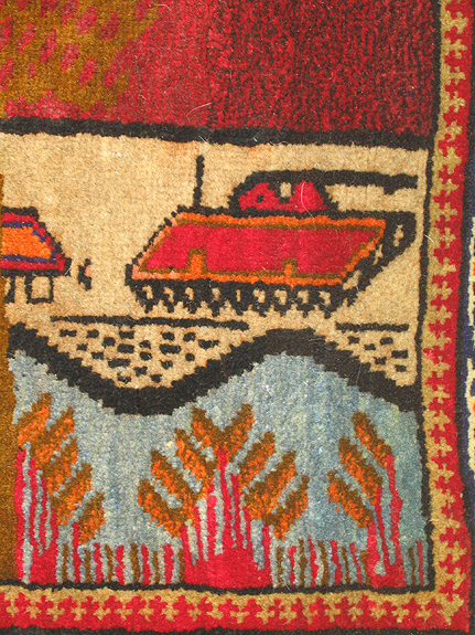 For sale: Afghan War Rug or Conflict Carpet