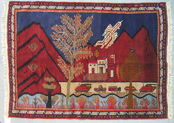 For sale: Afghan War Rug or Conflict Carpet