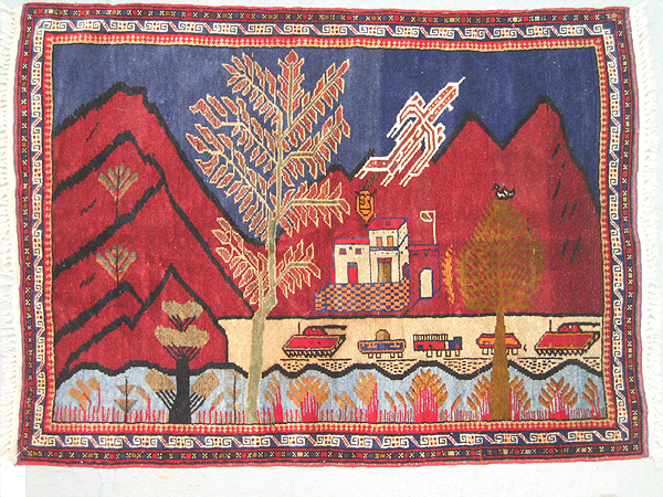 For sale: Afghan War Rug or Conflict Carpet