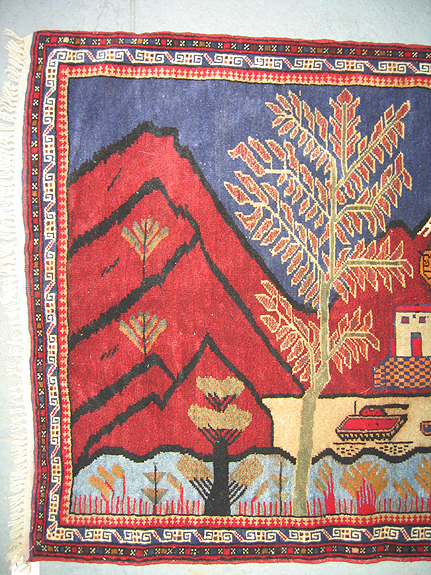 For sale: Afghan War Rug or Conflict Carpet