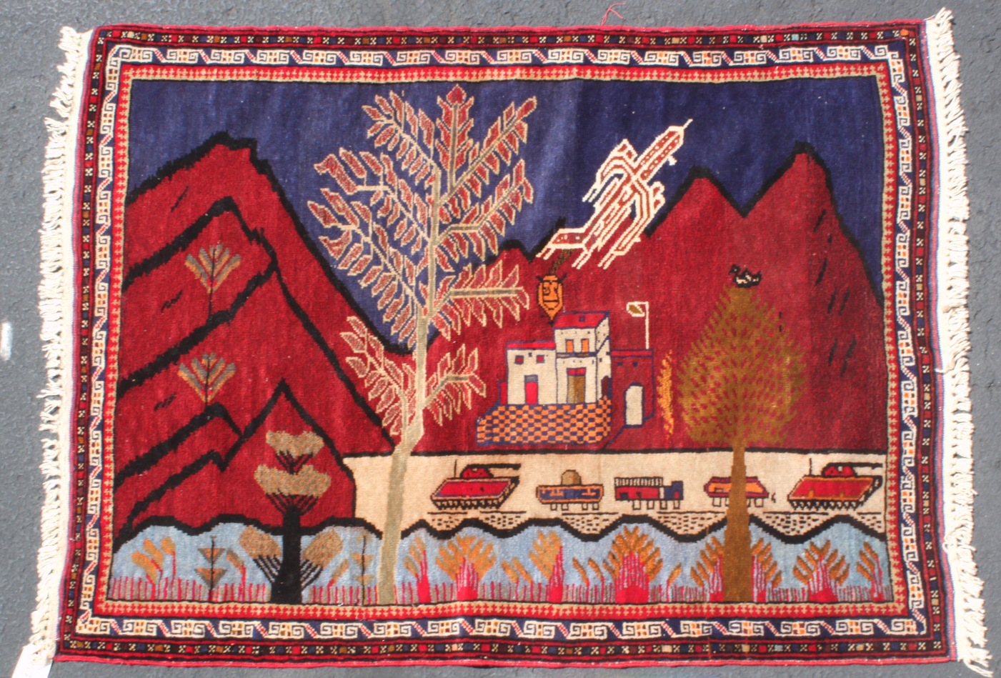 For sale: Afghan War Rug or Conflict Carpet