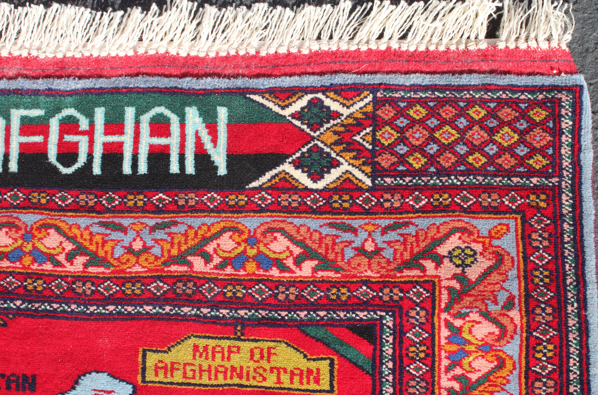 For sale: Afghan War Rug or Conflict Carpet