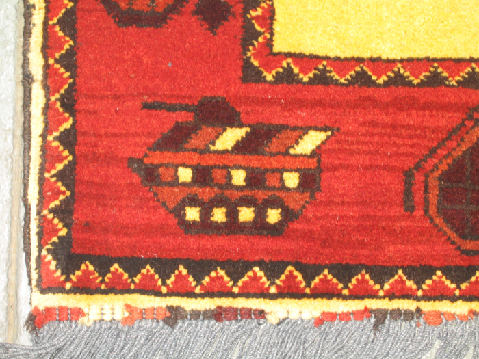 For sale: Afghan War Rug or Conflict Carpet