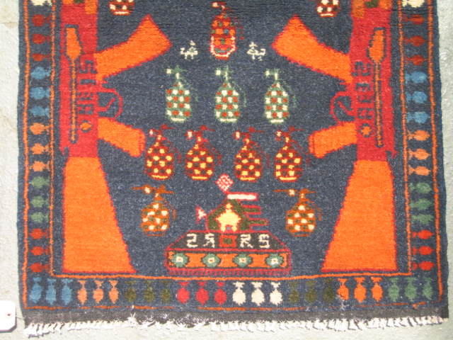 For sale: Afghan War Rug or Conflict Carpet