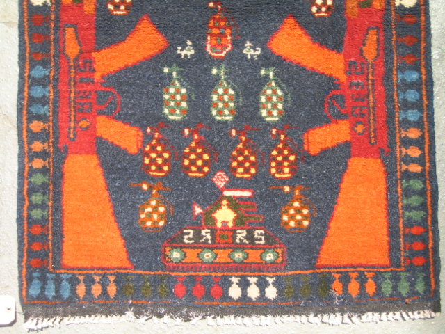 For sale: Afghan War Rug or Conflict Carpet