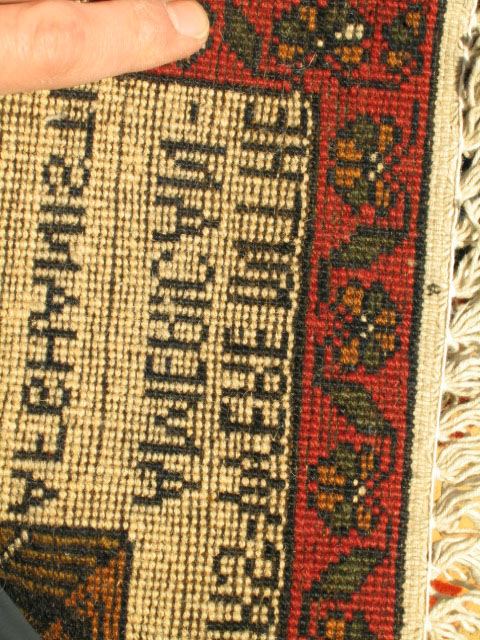 For sale: Afghan War Rug or Conflict Carpet