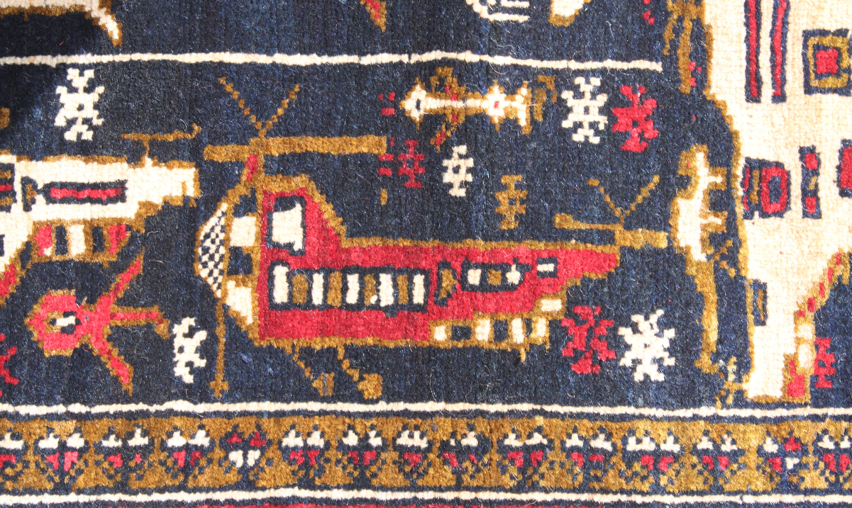 For sale: Afghan War Rug or Conflict Carpet