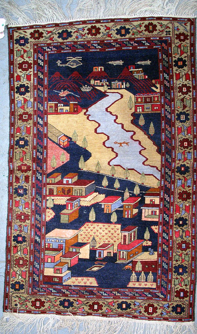 For sale: Afghan War Rug or Conflict Carpet