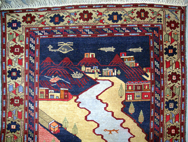 For sale: Afghan War Rug or Conflict Carpet