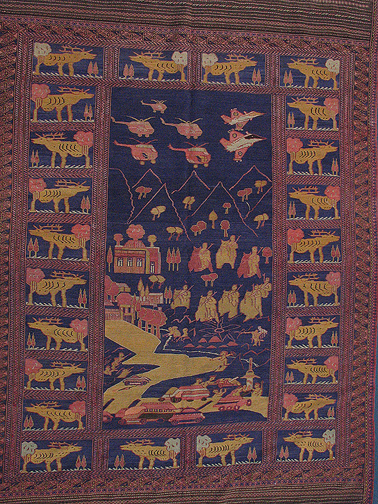 For sale: Afghan War Rug or Conflict Carpet