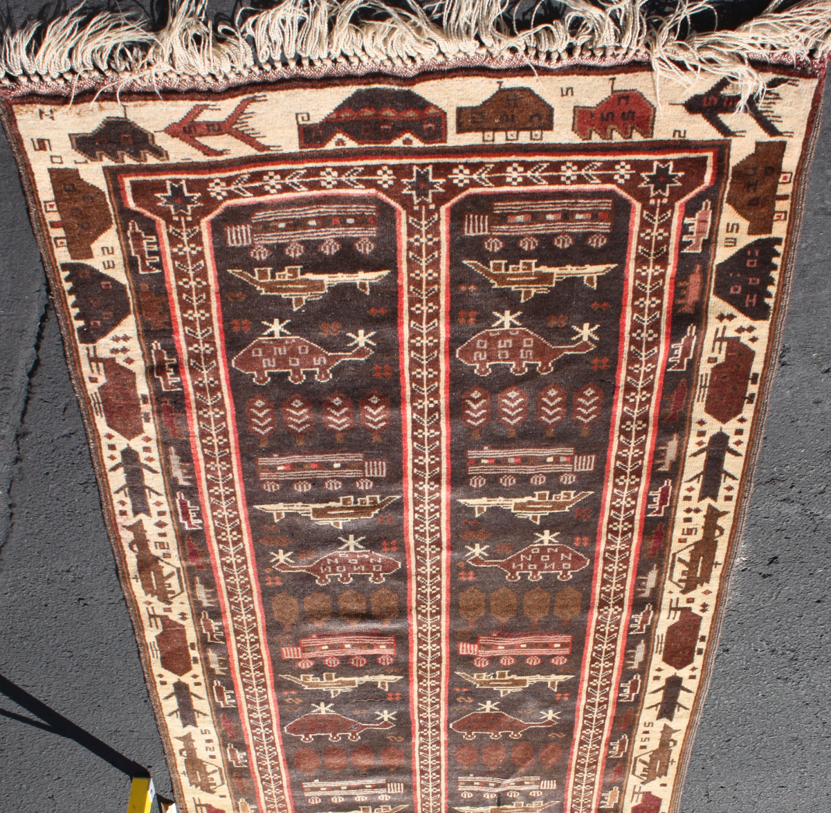 For sale: Afghan War Rug or Conflict Carpet