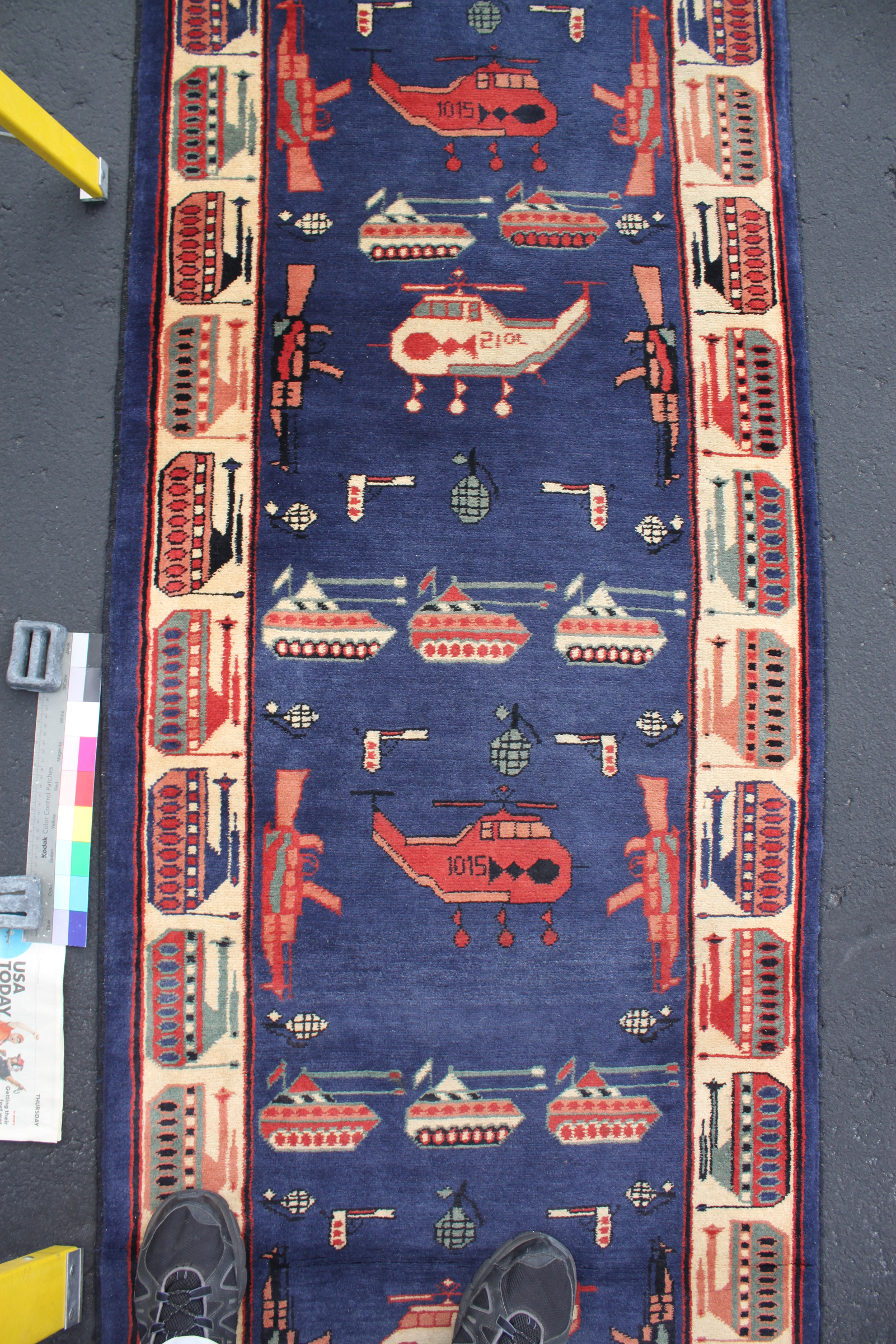 For sale: Afghan War Rug or Conflict Carpet