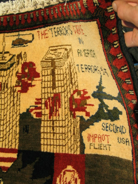 For sale: Afghan War Rug or Conflict Carpet