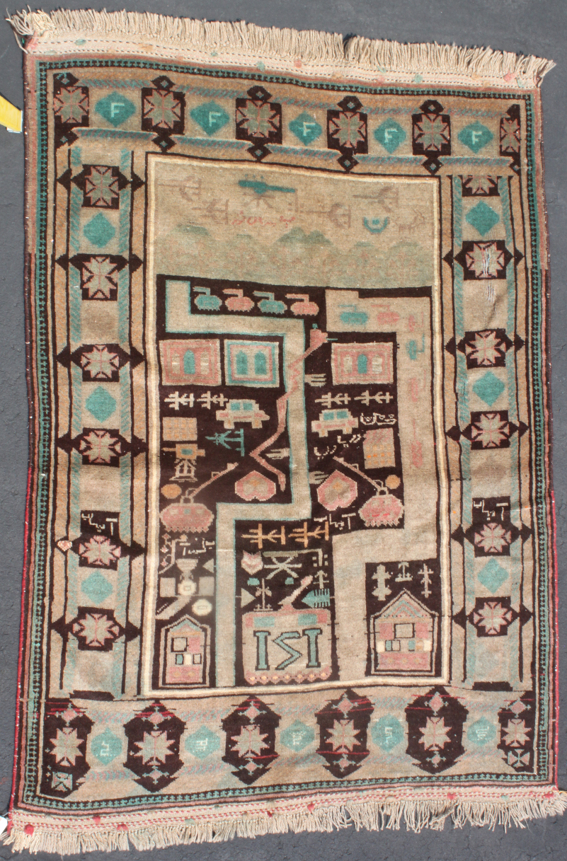 For sale: Afghan War Rug or Conflict Carpet