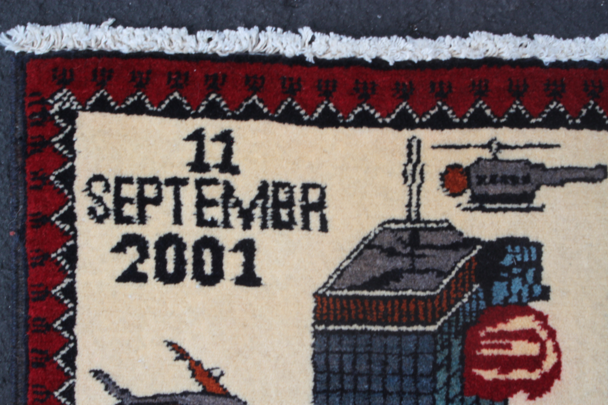 For sale: Afghan War Rug or Conflict Carpet