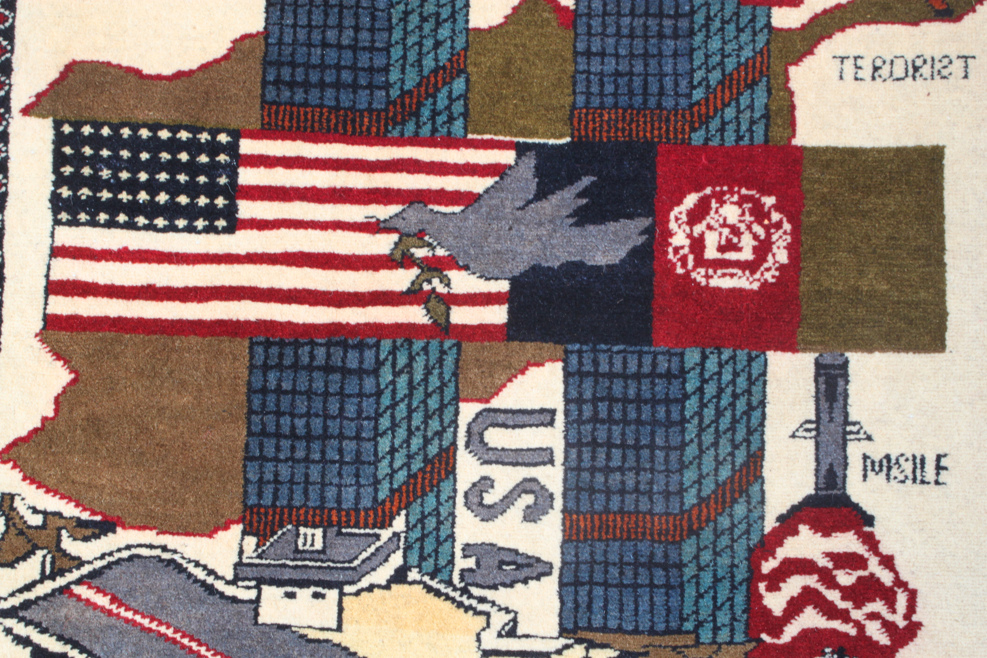 For sale: Afghan War Rug or Conflict Carpet