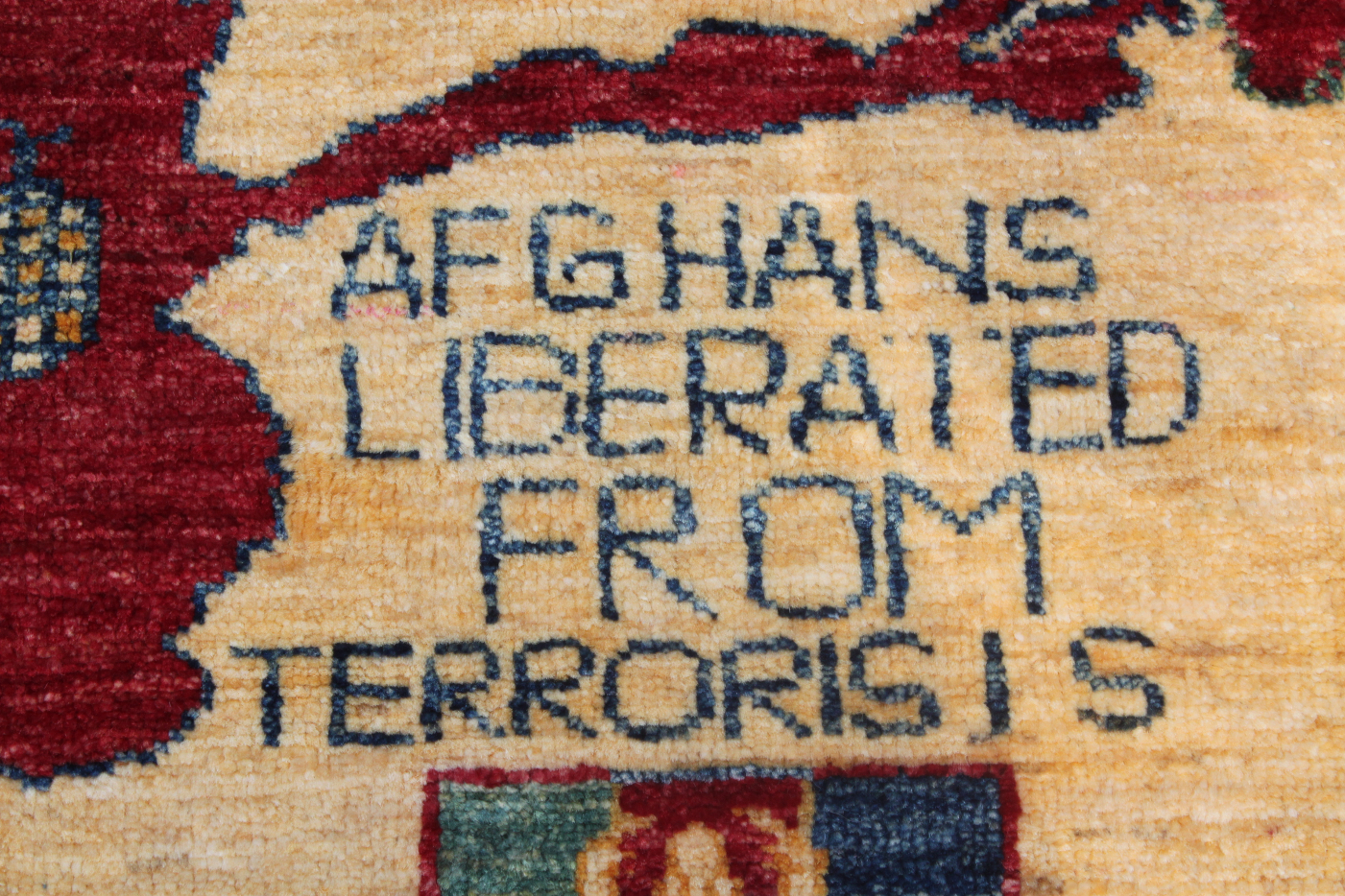 For sale: Afghan War Rug or Conflict Carpet