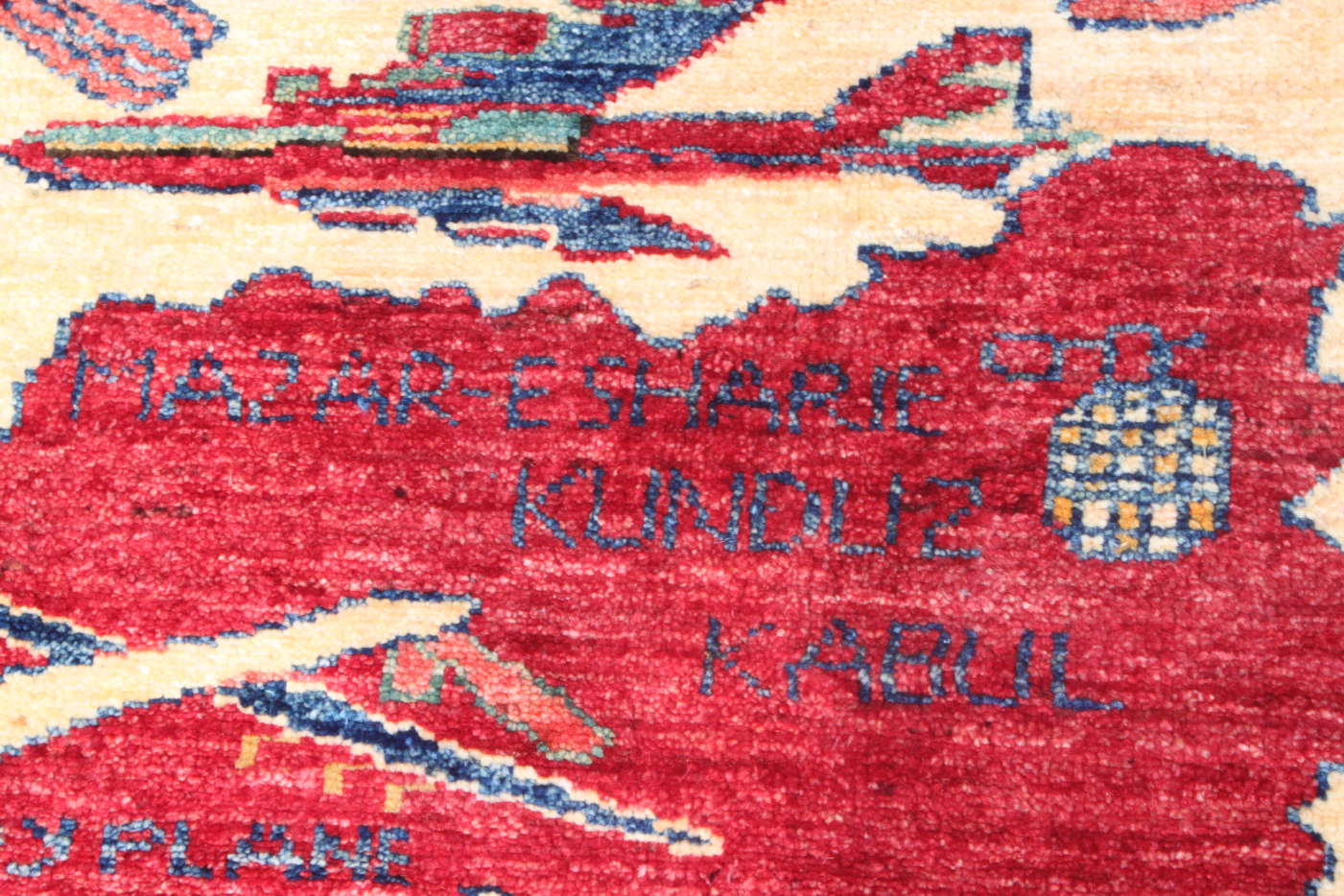 For sale: Afghan War Rug or Conflict Carpet