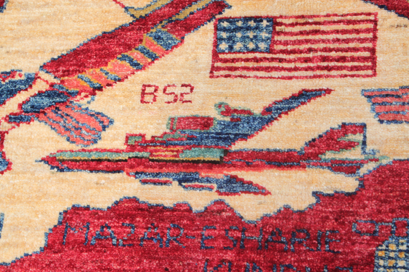 For sale: Afghan War Rug or Conflict Carpet